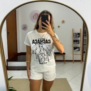 T-shirt F. Fit Cachaça Off-White