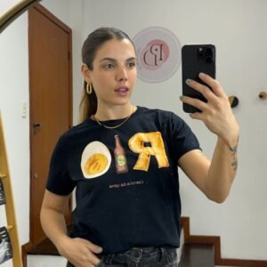 T-shirt Fit Rio Boteco Preta