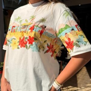 T-shirt Ampla Dia de Praia