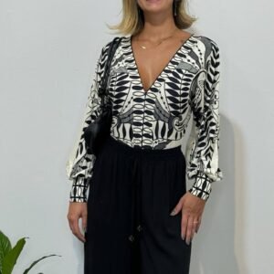 Body Estampado Rendeira